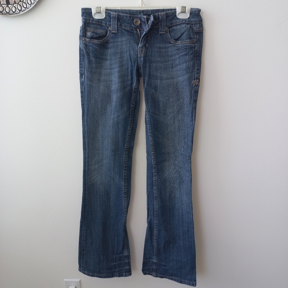 Miss Me Women's Classic Dark Blue Jeans Size 26 US